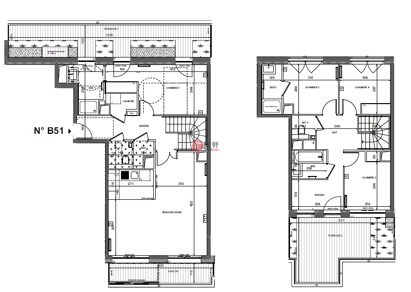 法国法兰西岛巴黎的公寓，RUE LECOURBE，编号68893894