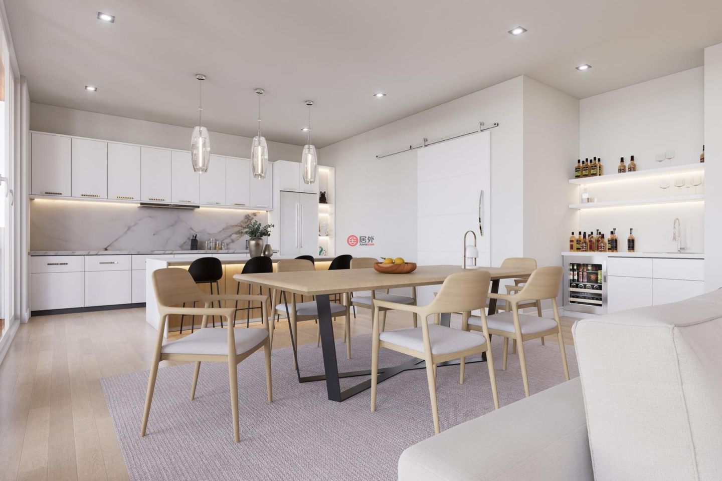 特克斯與凱科斯群島的独栋别墅，Lakefront Luxury Villa Venetian Road，编号78509756