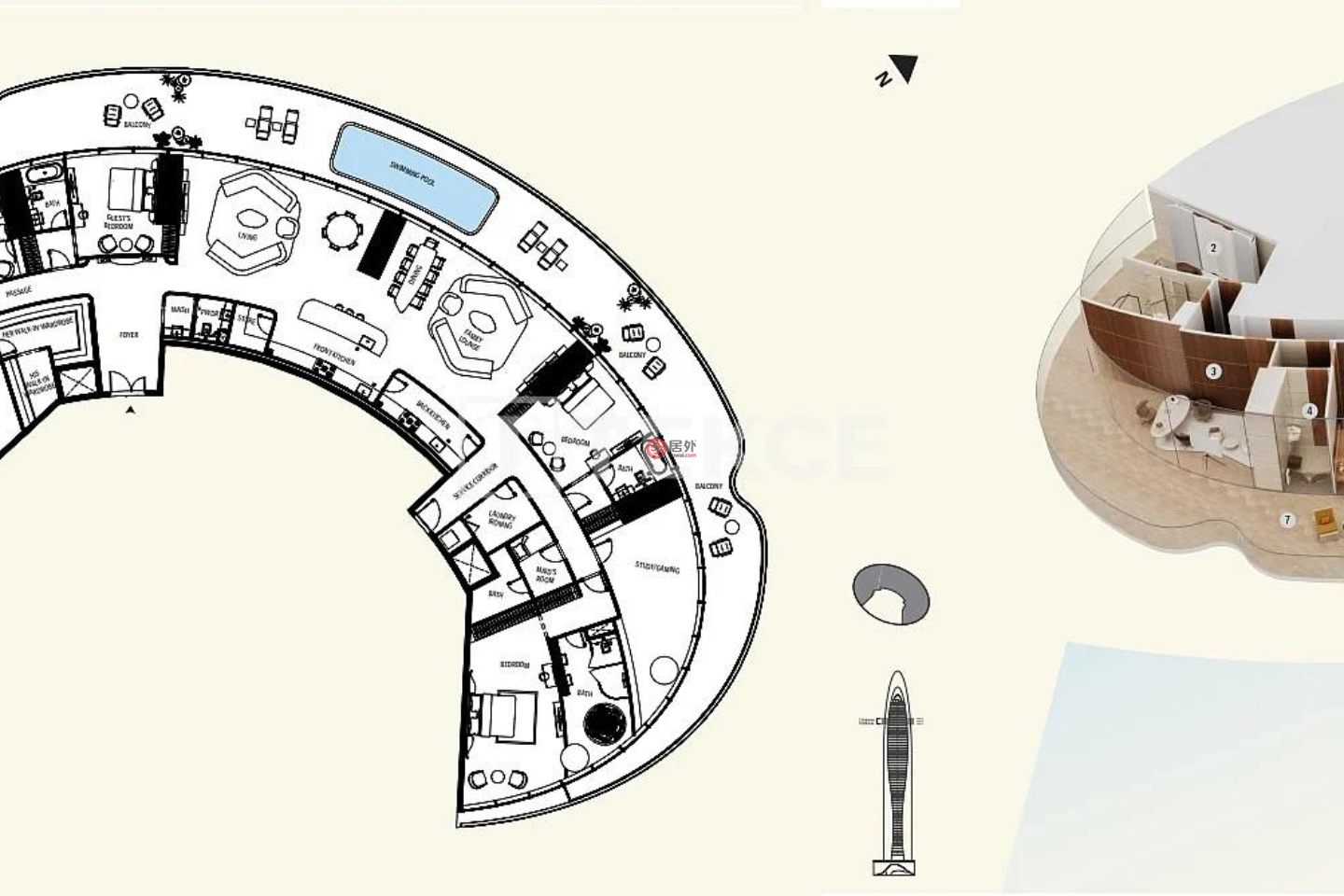 阿联酋迪拜迪拜的公寓，Downtown Dubai Downtown Dubai，编号78518297