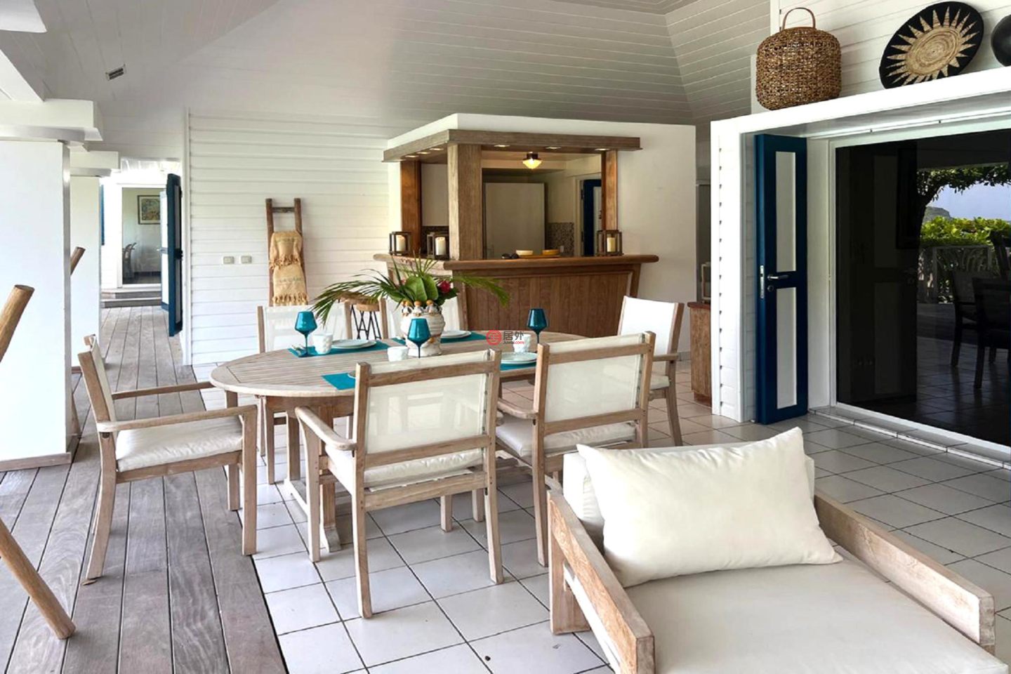 圣巴泰勒米岛Marigot的独栋别墅，La Case et La Thébaïde，编号76567929