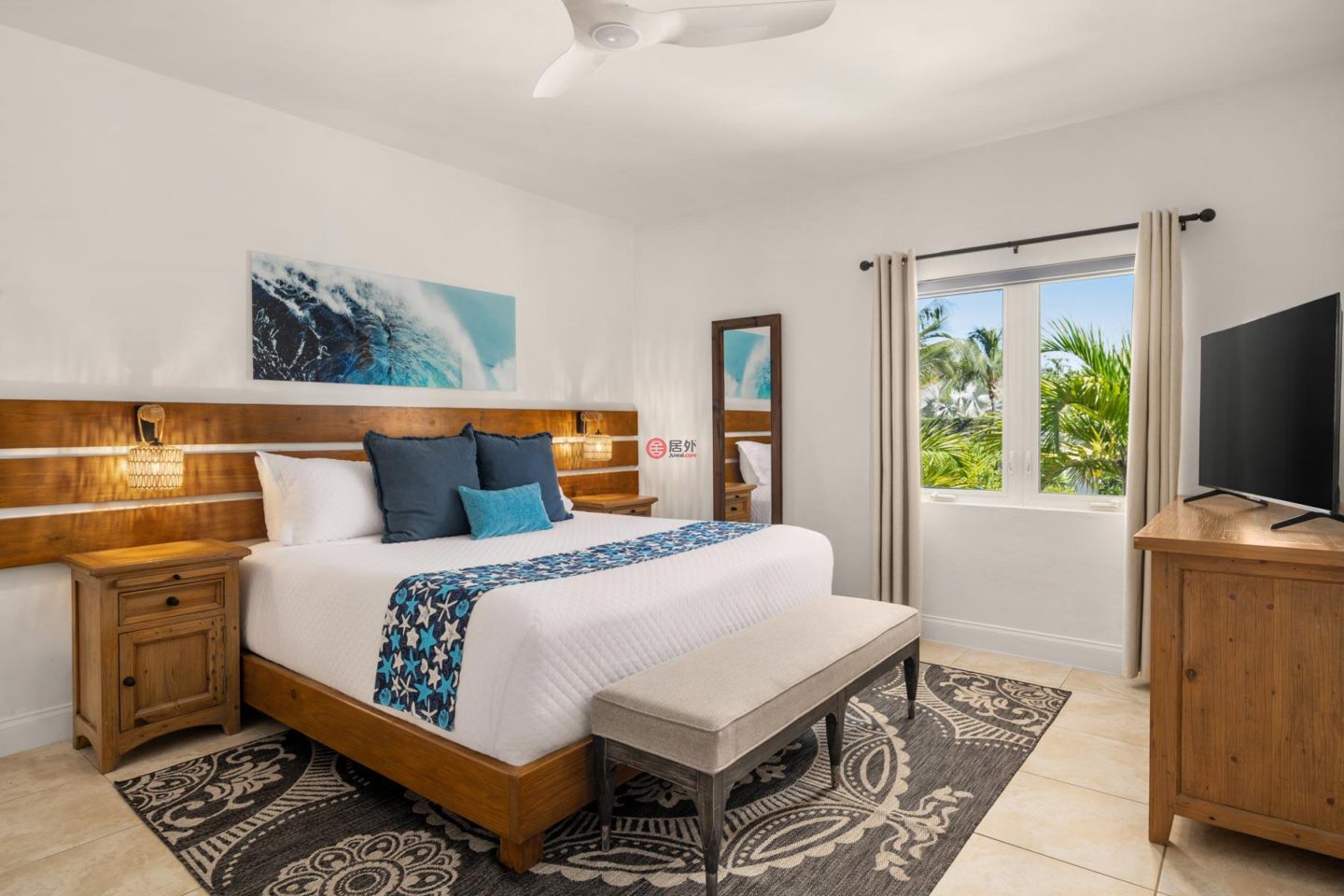 特克斯與凱科斯群島Grace Bay的独栋别墅，Ninety-Nine Steps Villa，编号77922840