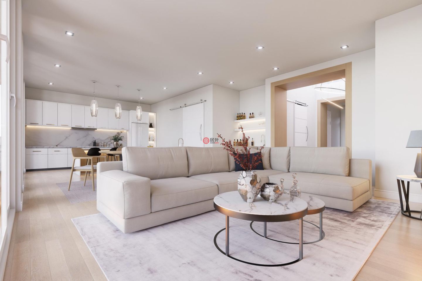 特克斯與凱科斯群島的独栋别墅，Lakefront Luxury Villa Venetian Road，编号78509768