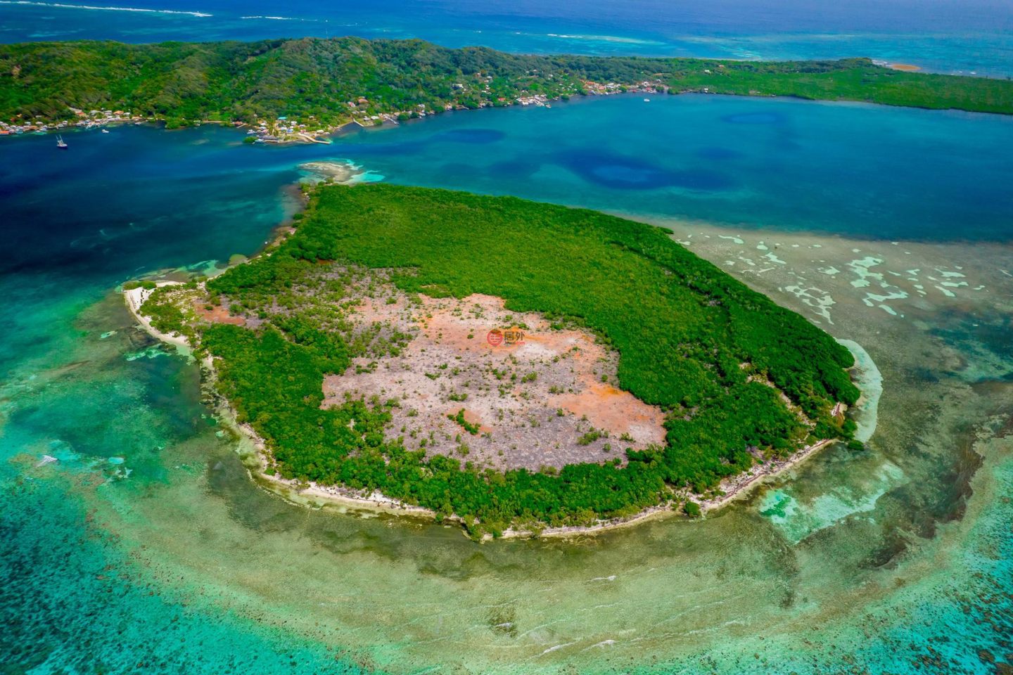 洪都拉斯海湾群岛Roatán的住宅用地，Rose Cay - A 67 Acre Private Caribbean Island，编号77948267