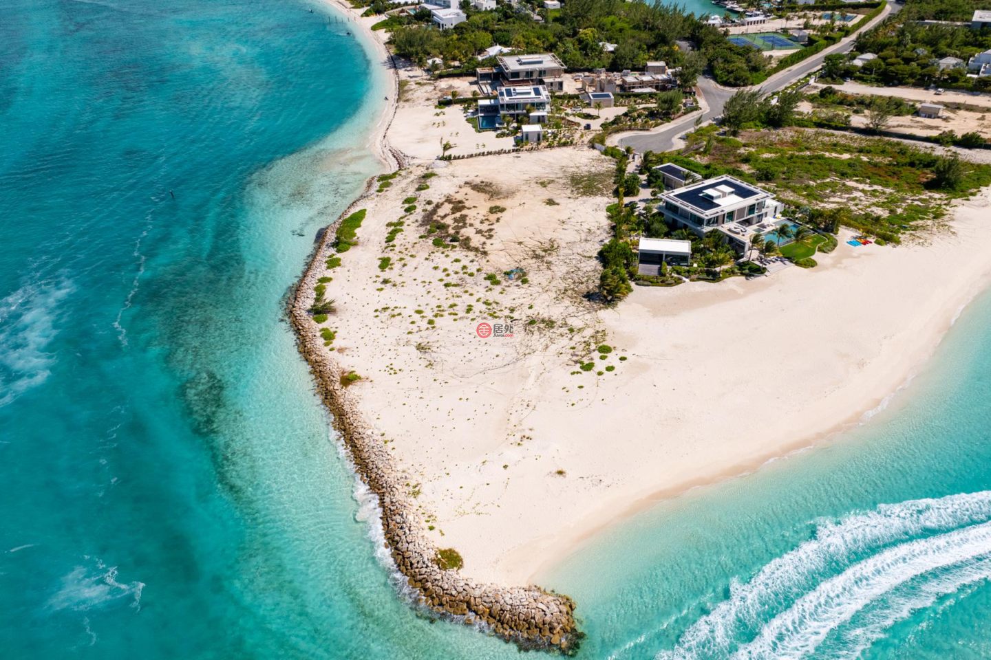 特克斯與凱科斯群島的住宅用地，Emerald Point Beachfront，编号78244465