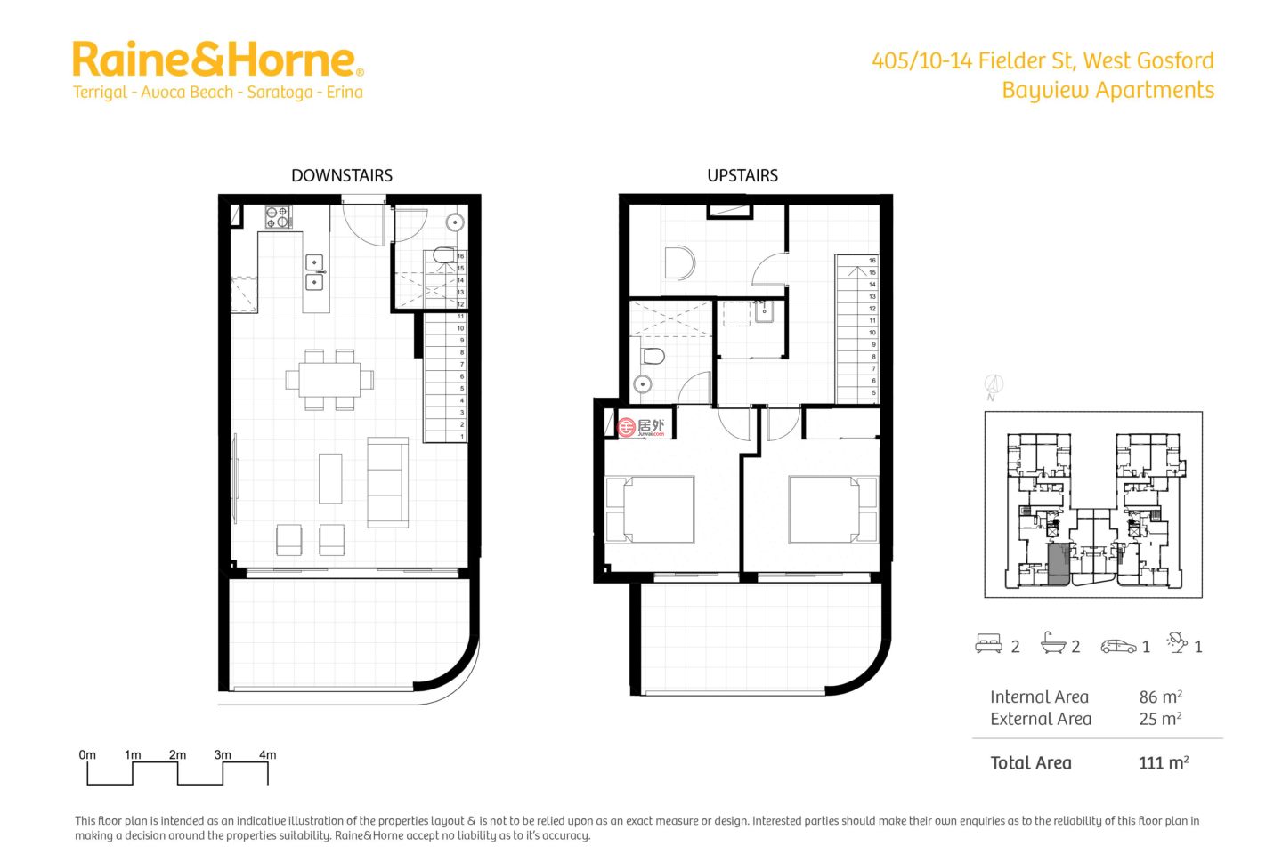 澳大利亚新南威尔士州West Gosford的公寓，405/10-12 Fielder Street，编号57049822