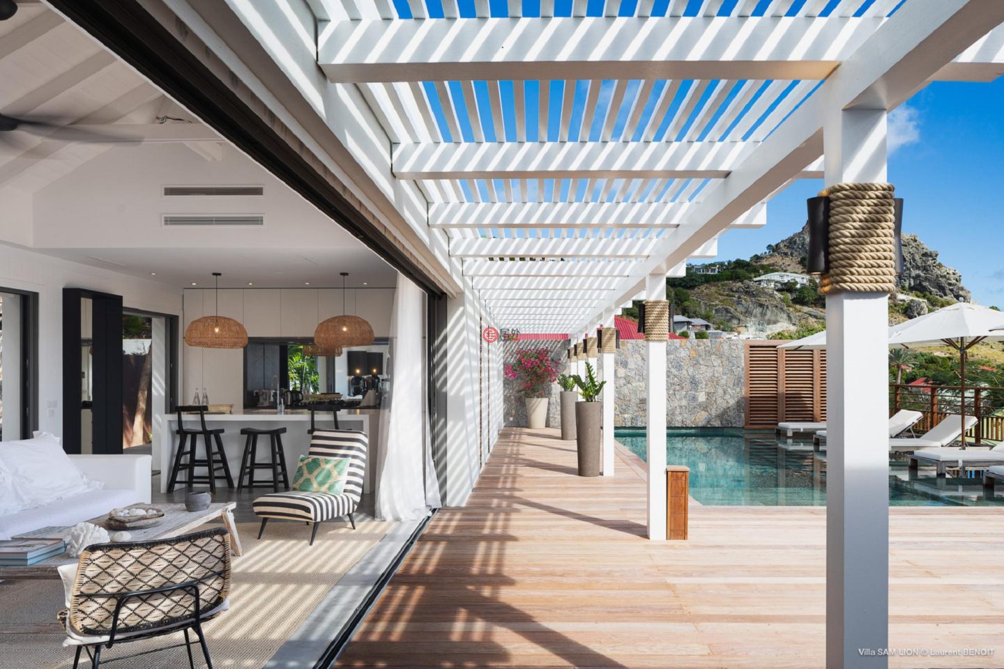 圣巴泰勒米岛Anse des Cayes的独栋别墅，Sam Lion，编号77182710