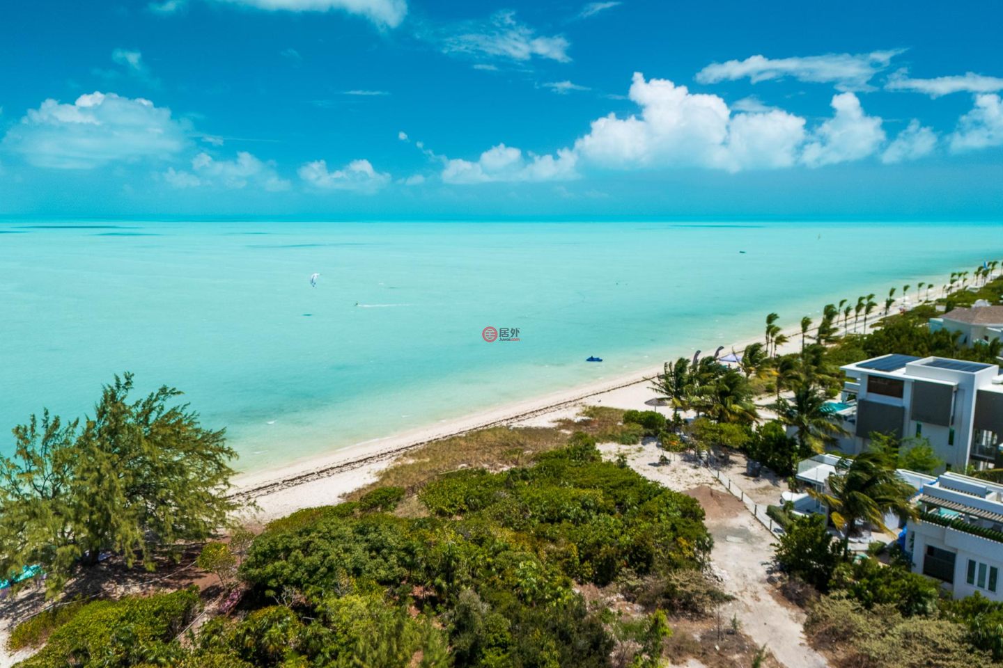 特克斯與凱科斯群島的住宅用地，Beach Front Land Long Bay Hills，编号78100327