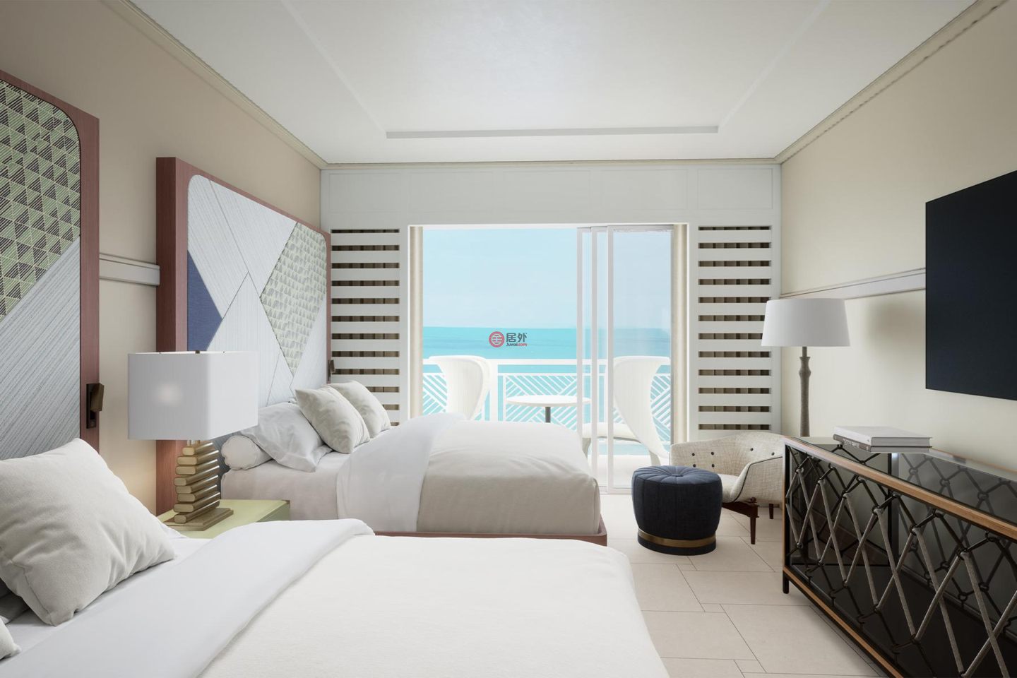 百慕达的公寓，The Residences at St. Regis Bermuda - Gates Bay Unit 2A & 2C St. Catherine's Beach，编号51824204