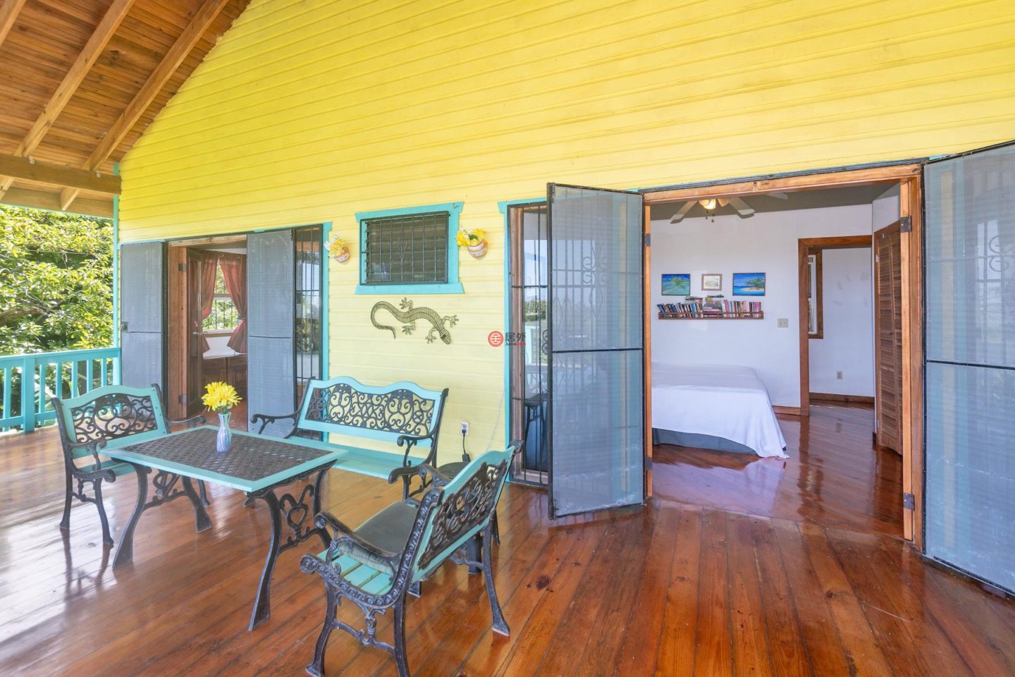 洪都拉斯海湾群岛Roatán的独栋别墅，Charming Garden Hillside 2B/1.5B Home，编号76854666