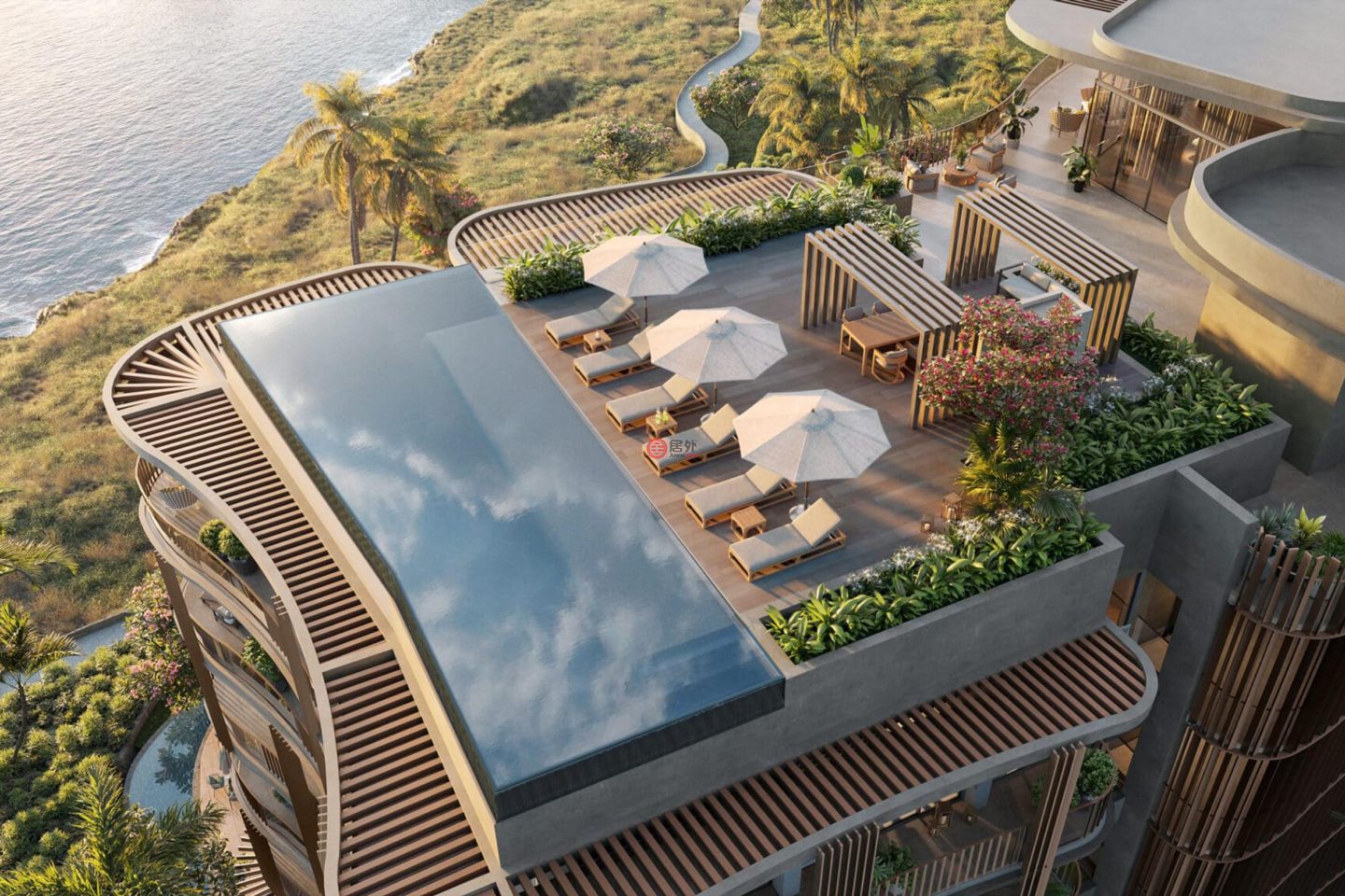 开曼群岛的公寓，Beach Bay Rd Mandarin Oriental，编号78497018