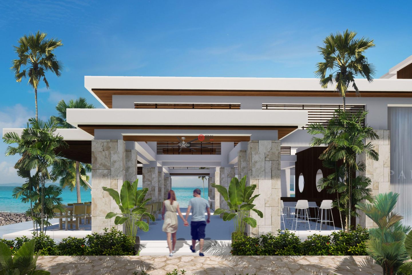 牙买加圣安妮拉納韋貝的独栋别墅，Villa 8 Palm Beach，编号77811346