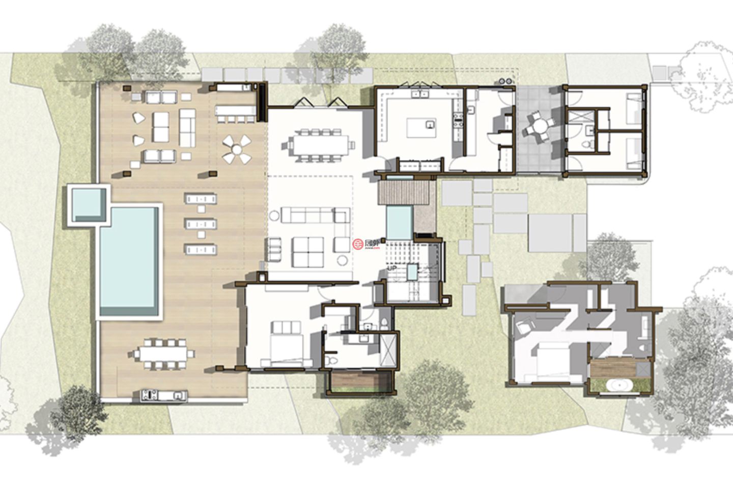 牙买加圣安妮拉納韋貝的独栋别墅，Villa 8 Palm Beach，编号77811346