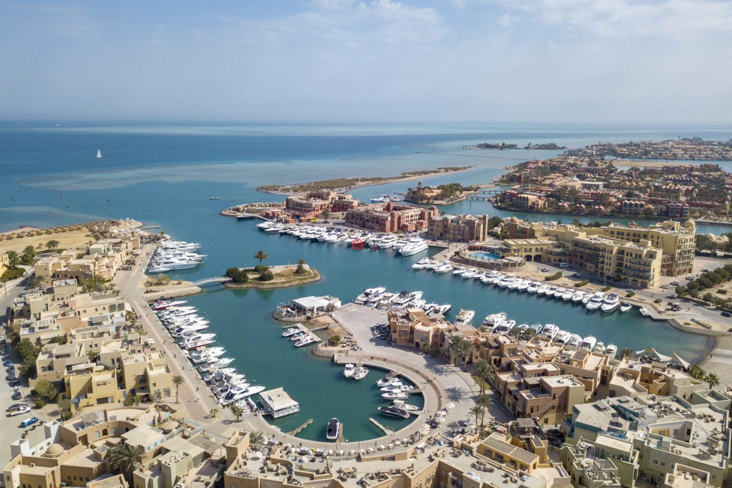 埃及萨尔瓦多加扎勒艾哈迈尔古尔代盖的独栋别墅，El Gouna，编号78308033