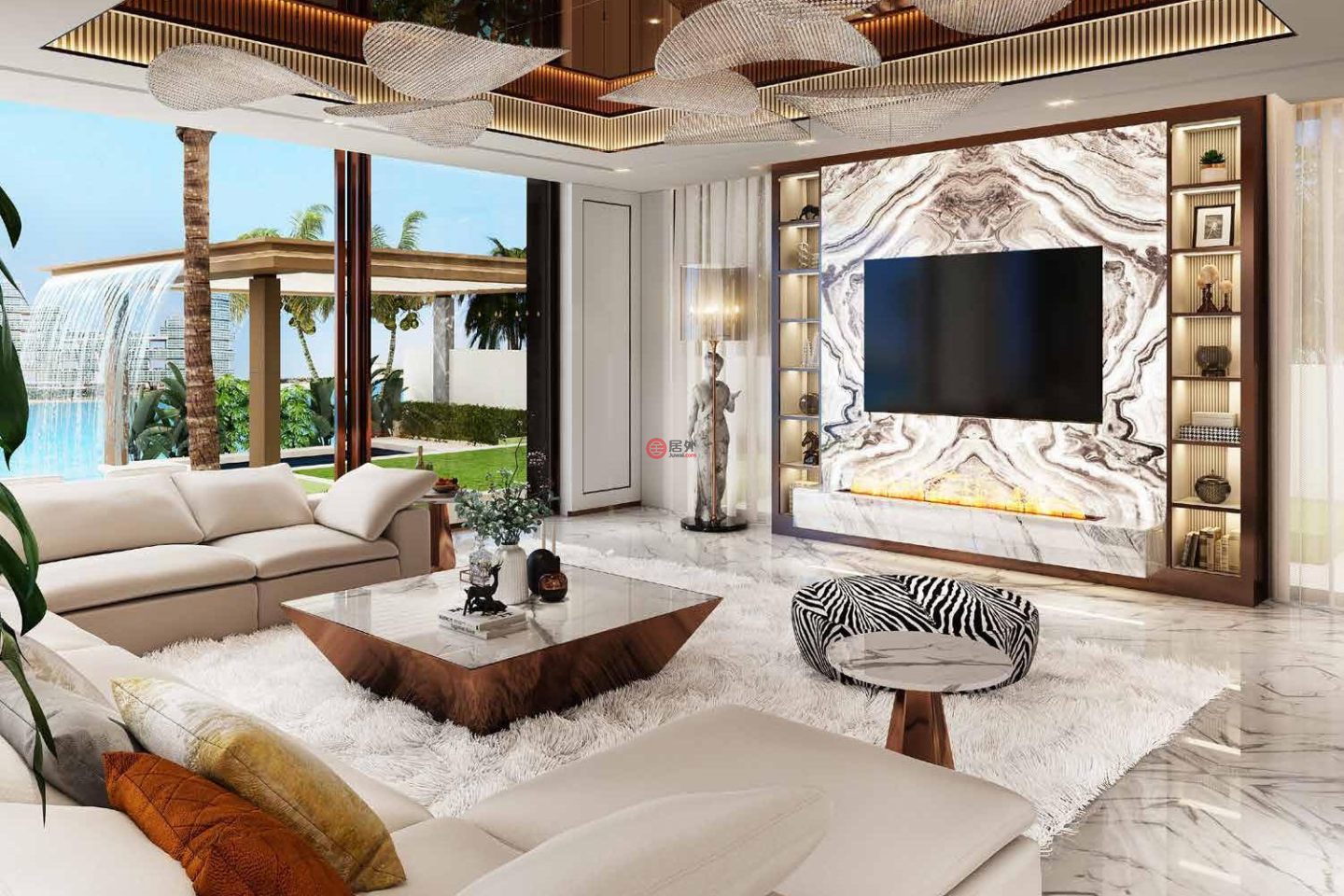 阿联酋迪拜迪拜的独栋别墅，Palm Jumeirah Rd，编号78474709