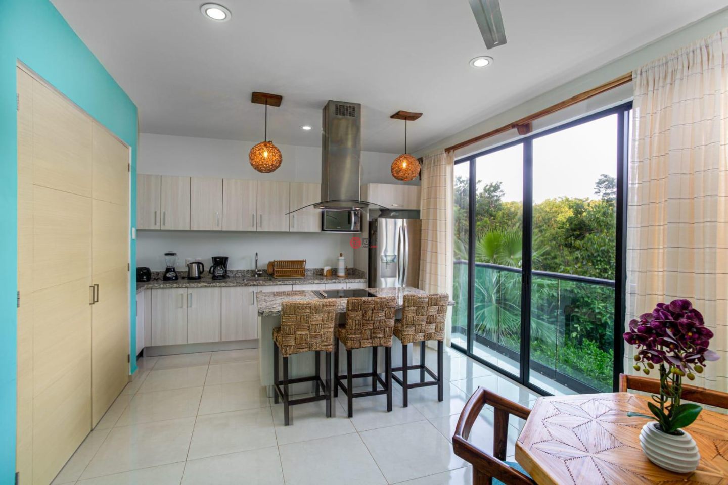 墨西哥金塔纳罗奥卡门海滩的公寓，Av. P.º Central，编号78524165