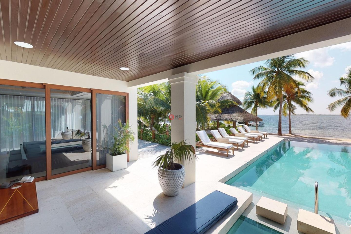 开曼群岛Rum Point的独栋别墅，KEMPA KAI INCREDIBLE OCEANFRONT HOME WITH GUEST BUNGALOW，编号77966003