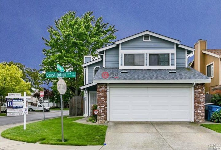 美国加州瓦卡维尔的房产,100 constitution avenue,编号30964219